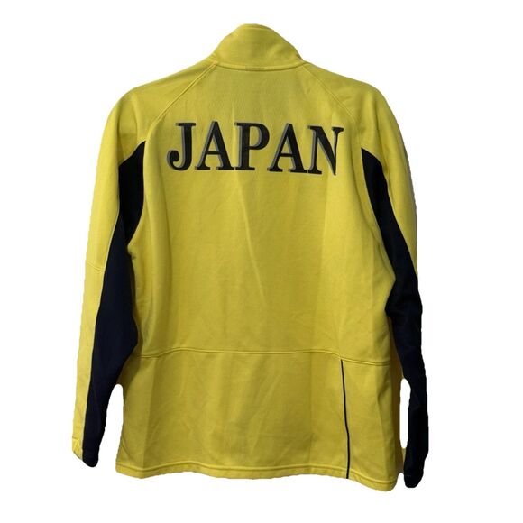Mizuno Japan Team Track Jacket 2013 Kazan Universiade Yellow M JASPO Japan Made - Picture 2 of 10
